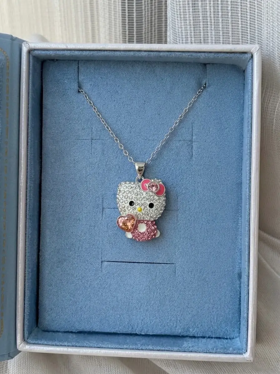 Kitty Heart Kolye
