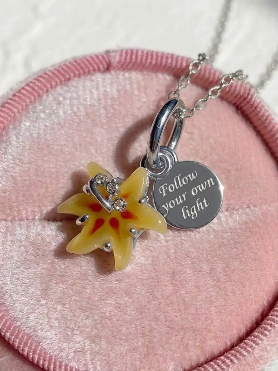 Rapunzel Charm ( Silver )
