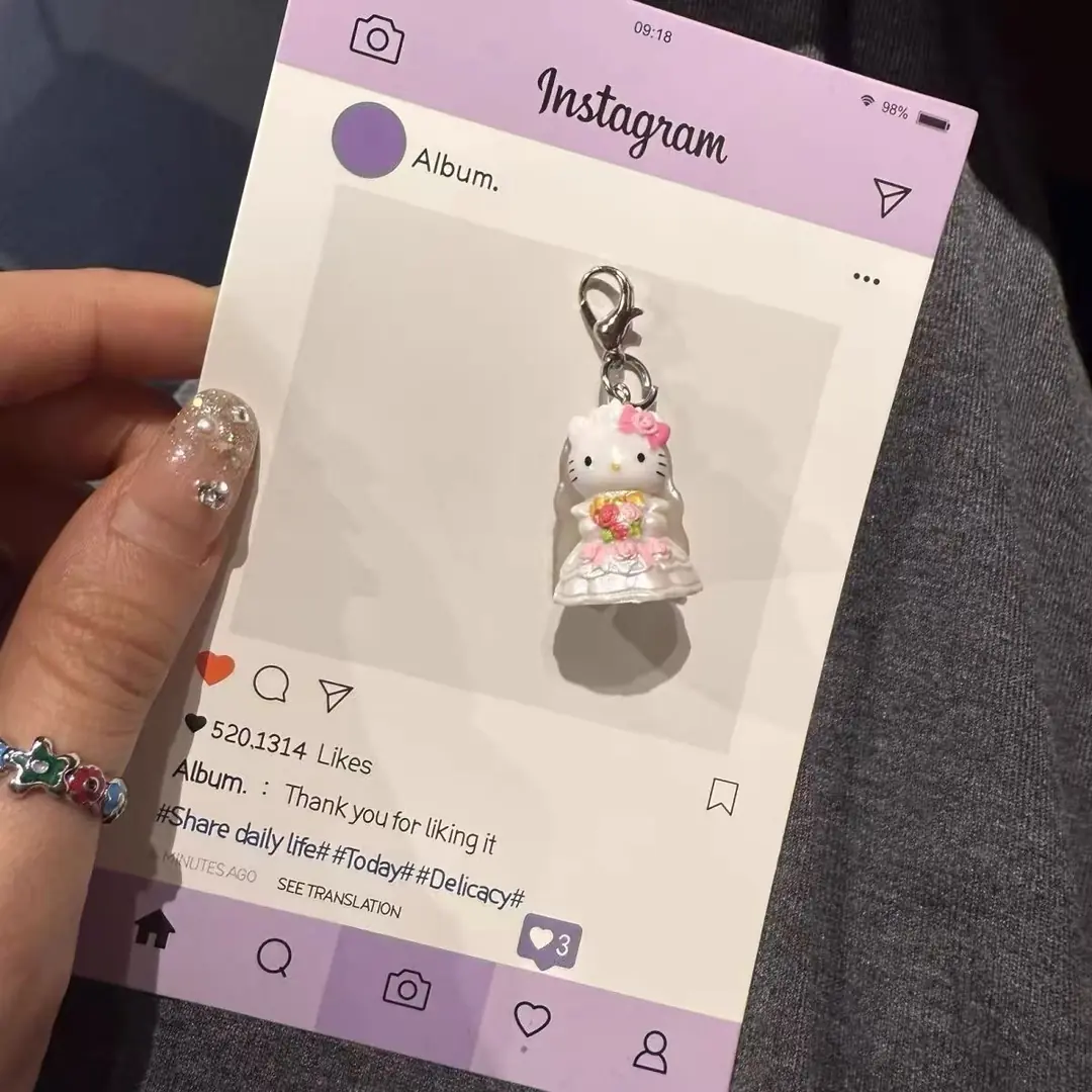 Hello Kitty ikili mini charm