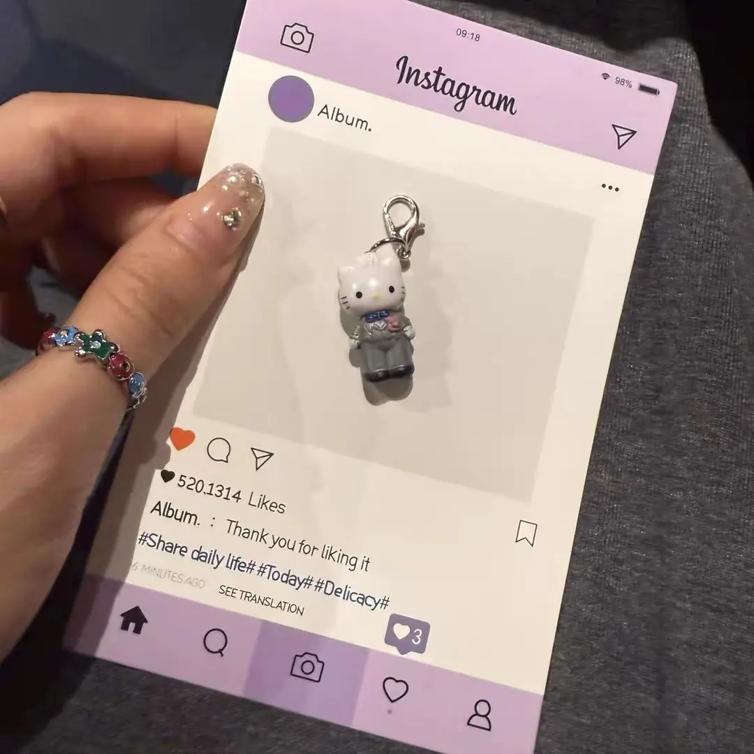 Hello Kitty ikili mini charm
